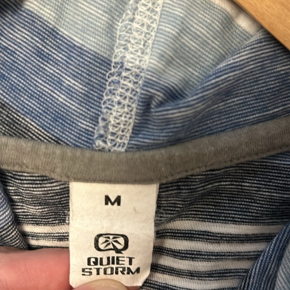 EUC Quiet Storm Striped Hoodie - Picture 2 of 3